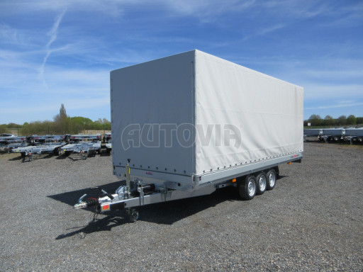Hydraulicky sklopný přívěs AD 3,5T B3 5,17x2,09/2,10 plachta 1350 č.2