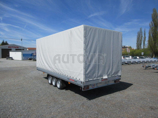 Hydraulicky sklopný přívěs AD 3,5T B3 5,17x2,09/2,10 plachta 1350 č.5