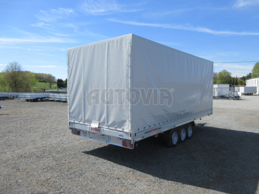 Hydraulicky sklopný přívěs AD 3,5T B3 5,17x2,09/2,10 plachta 1350 č.7