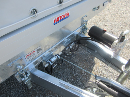 Hydraulicky sklopný přívěs AD 3,5T B3 5,17x2,09/2,10 plachta 1350 č.10