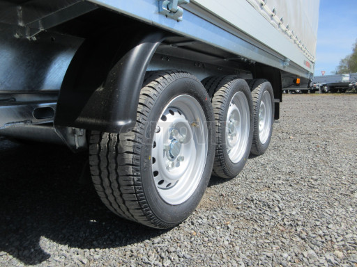 Hydraulicky sklopný přívěs AD 3,5T B3 5,17x2,09/2,10 plachta 1350 č.12