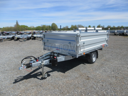 Sklápěcí přívěs VER SK 1,5T 2,65x1,55/0,60 nástavba, ruč č.4