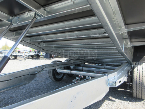 Hydraulicky sklopný přívěs AD 3,5T B3 5,17x2,09/2,10 plachta 1350 č.18