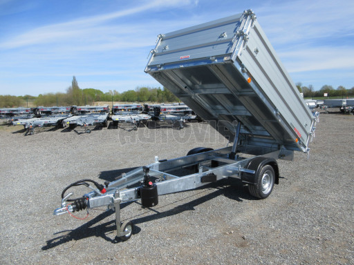 Sklápěcí přívěs VER SK 1,5T 2,65x1,55/0,60 nástavba, ruč č.16