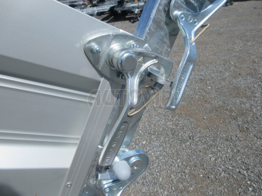 Sklápěcí přívěs VER SK 1,5T 2,65x1,55/0,60 nástavba, ruč č.24