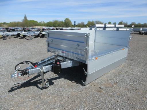 Sklápěcí přívěs VER SK 1,5T 2,65x1,55/0,60 nástavba, ruč č.33