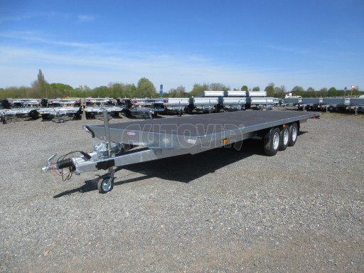 Třínápravové plato DN 3,5T B3 7,40x2,47 plato