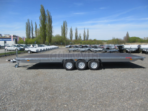 Třínápravové plato DN 3,5T B3 7,40x2,47 plato