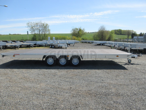 Třínápravové plato DN 3,5T B3 7,40x2,47 plato