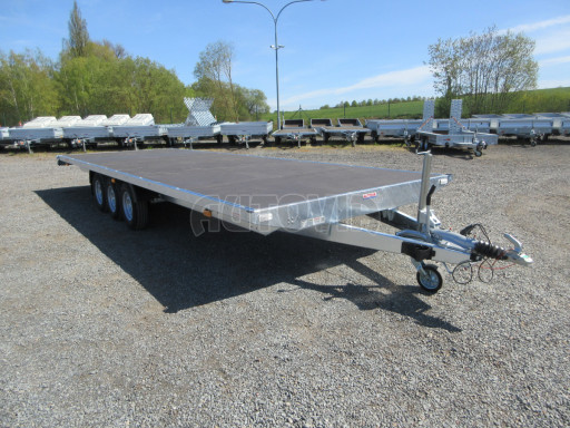 Třínápravové plato DN 3,5T B3 7,40x2,47 plato