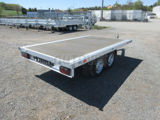 Přívěsný vozík dvounápravový ZV 32 750kg N2 3,00x1,80 13