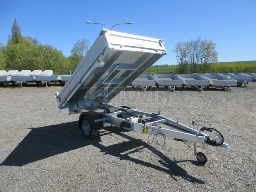 Sklápěcí přívěs VER SK 1,8T 2,65x1,55/0,30 v elektrice č.3