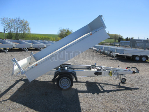 Sklápěcí přívěs VER SK 1,8T 2,65x1,55/0,30 v elektrice č.28