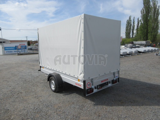 Valník s plachtou ZV 31 ALU N1 3,00x1,55/1,83