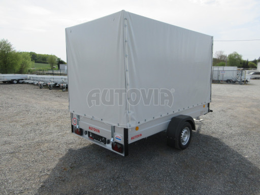 Valník s plachtou ZV 31 ALU N1 3,00x1,55/1,83