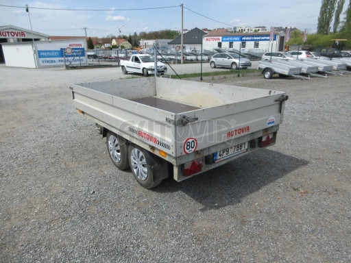 Bazarový přívěs za osobní auto ZV 22 2,0T B2 2,55x1,50/0,35 č.4