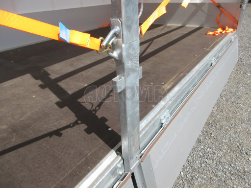Bazarový nákladní přívěs DN 2,7T B2 5,75x2,10/1,74 bez M-profilu č.14