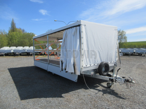 Bazarový nákladní přívěs DN 2,7T B2 5,75x2,10/1,74 bez M-profilu č.24