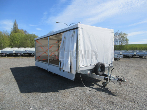 Bazarový nákladní přívěs DN 2,7T B2 5,75x2,10/1,74 bez M-profilu č.28