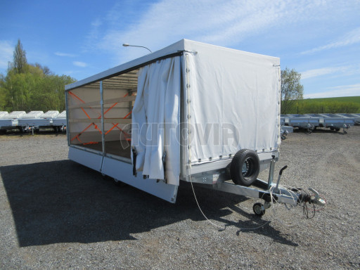 Bazarový nákladní přívěs DN 2,7T B2 5,75x2,10/1,74 bez M-profilu č.29