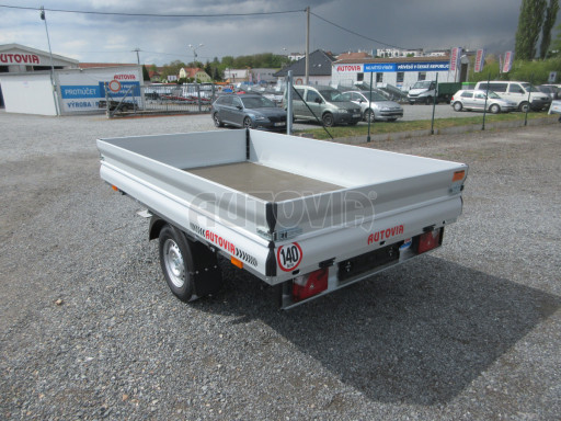 Přívěs za osobní auto VT 26/16 750kg 2,60x1,62/0,35 zesílená náprava č.5