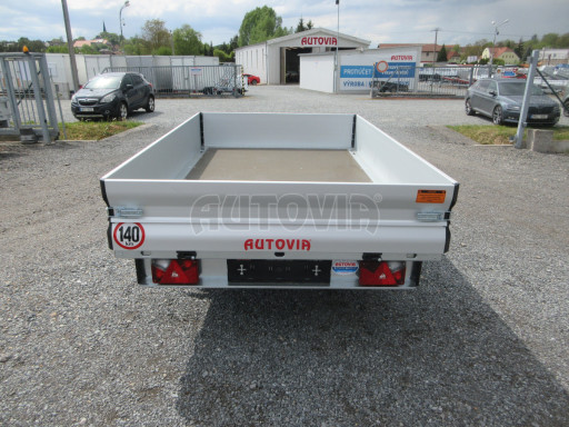 Přívěs za osobní auto VT 26/16 750kg 2,60x1,62/0,35 zesílená náprava č.6
