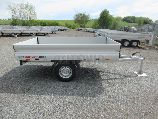 Přívěs za osobní auto VT 26/16 750kg 2,60x1,62/0,35 zesílená náprava č.8