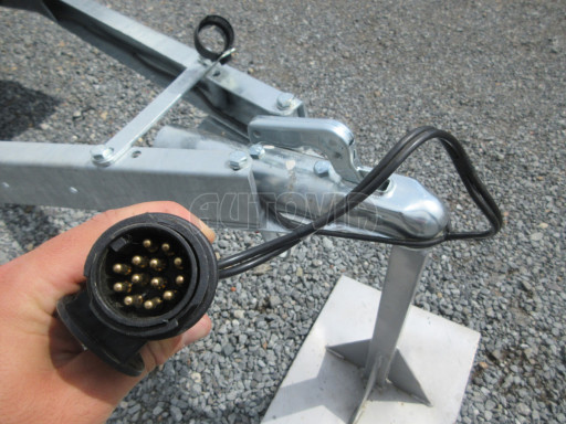 Přívěs za osobní auto VT 26/16 750kg 2,60x1,62/0,35 zesílená náprava č.9