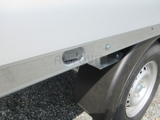 Přívěs za osobní auto VT 26/16 750kg 2,60x1,62/0,35 zesílená náprava č.11