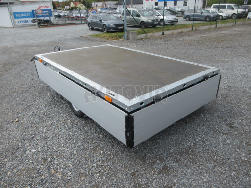 Přívěs za osobní auto VT 26/16 750kg 2,60x1,62/0,35 zesílená náprava č.16