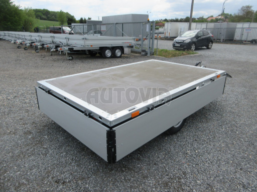 Přívěs za osobní auto VT 26/16 750kg 2,60x1,62/0,35 zesílená náprava č.18