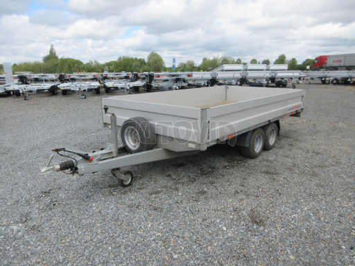 Bazarový nízkoložný PROFI přívěs ZV 33 2,7T B2 3,33x1,70/0,35 10