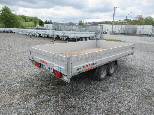 Bazarový nízkoložný PROFI přívěs ZV 33 2,7T B2 3,33x1,70/0,35 10