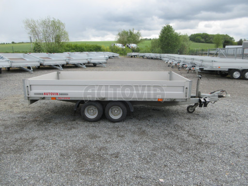 Bazarový nízkoložný PROFI přívěs ZV 33 2,7T B2 3,33x1,70/0,35 10
