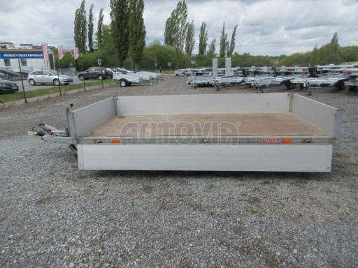 Bazarový nízkoložný PROFI přívěs ZV 33 2,7T B2 3,33x1,70/0,35 10