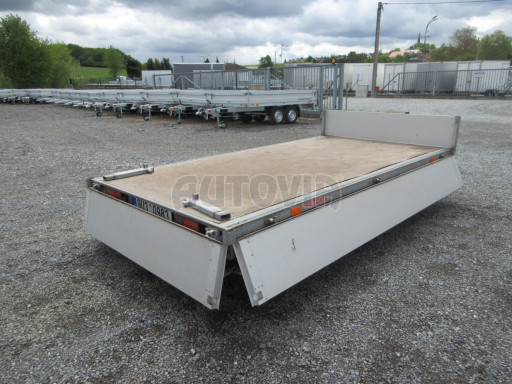 Bazarový nízkoložný PROFI přívěs ZV 33 2,7T B2 3,33x1,70/0,35 10