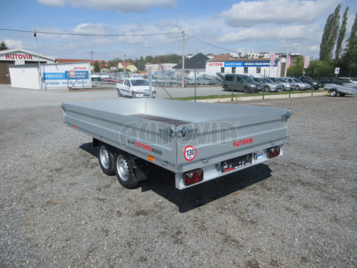 Nebrzděný přívěsný vozík ZV 32/35 750kg N2 3,50x1,80/0,35 č.4