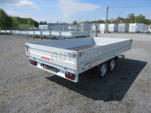 Nebrzděný přívěsný vozík ZV 32/35 750kg N2 3,50x1,80/0,35 č.6