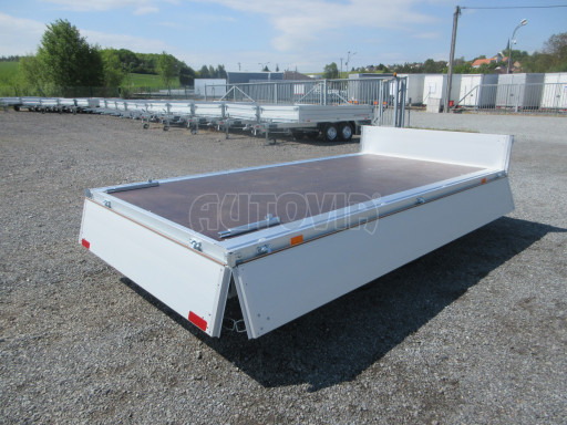 Nebrzděný přívěsný vozík ZV 32/35 750kg N2 3,50x1,80/0,35 č.17