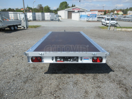Nebrzděný přívěsný vozík ZV 32/35 750kg N2 3,50x1,80 plato č.5