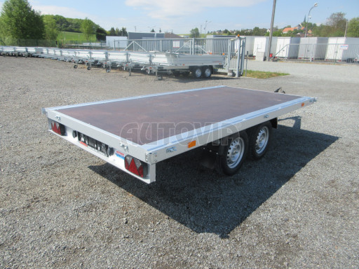Nebrzděný přívěsný vozík ZV 32/35 750kg N2 3,50x1,80 plato č.6
