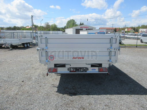Skladový třístranný sklápěč PHT 3,5T 4,18x2,10/0,70 nástavba bočnic v elektrice č.9