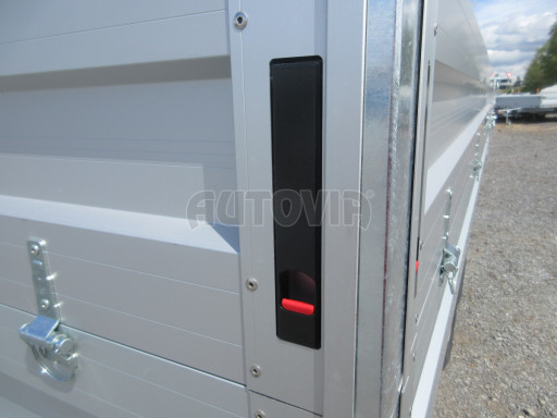 Skladový třístranný sklápěč PHT 3,5T 4,18x2,10/0,70 nástavba bočnic v elektrice č.33