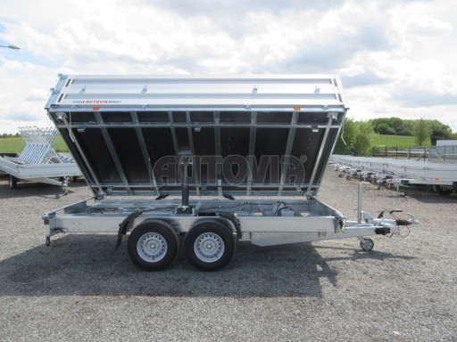 Skladový třístranný sklápěč PHT 3,5T 4,18x2,10/0,70 nástavba bočnic v elektrice č.41