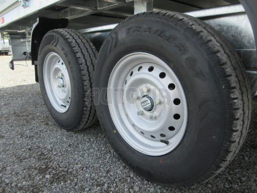 Skladový třístranný sklápěč PHT 3,5T 4,18x2,10/0,70 nástavba bočnic v elektrice č.51