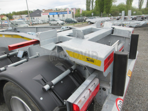 Točnicový přívěs pro přepravu kontejnerů SVN 27T/24T 6,50x2,50 č.17