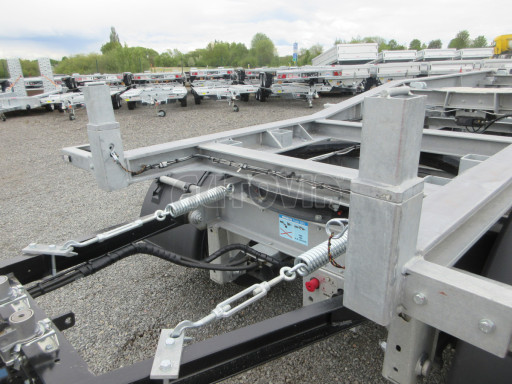 Točnicový přívěs pro přepravu kontejnerů SVN 27T/24T 6,50x2,50 č.21
