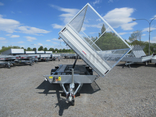 Univerzální skladový třístranný sklápěč PHT 3,5T 4,18x2,10/1,35 GITTER v elektrice