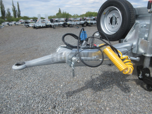 Přepravník mechanizace BT 6,5T 3,62x2,03/0,40 rampa, protiskluzová guma č.9