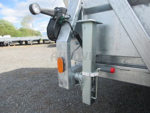 Přepravník mechanizace BT 6,5T 3,62x2,03/0,40 rampa, protiskluzová guma č.12